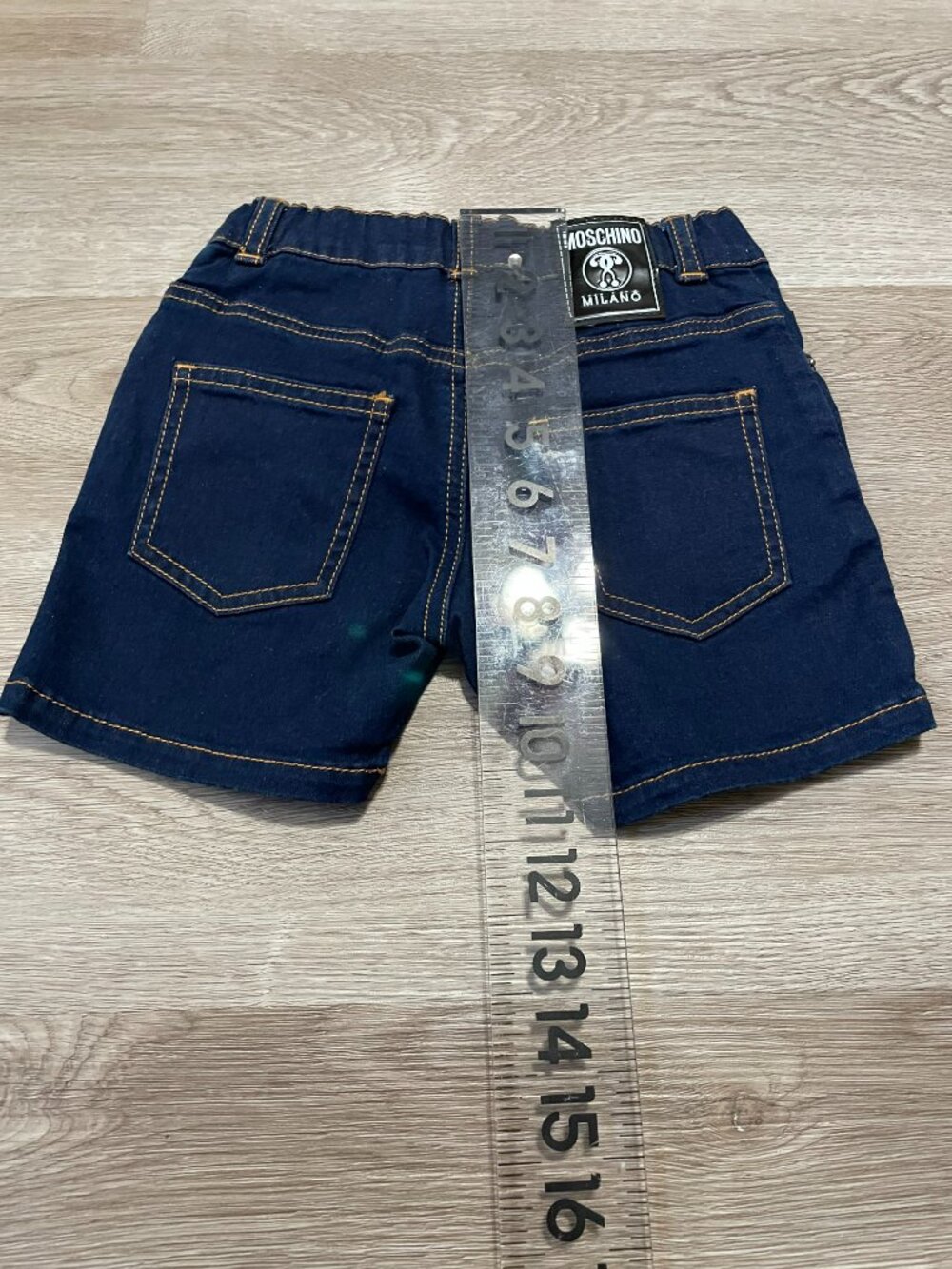 Denim Patches Shorts - Picture 9 of 12